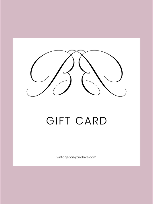 Vintage Baby Archive Gift Card