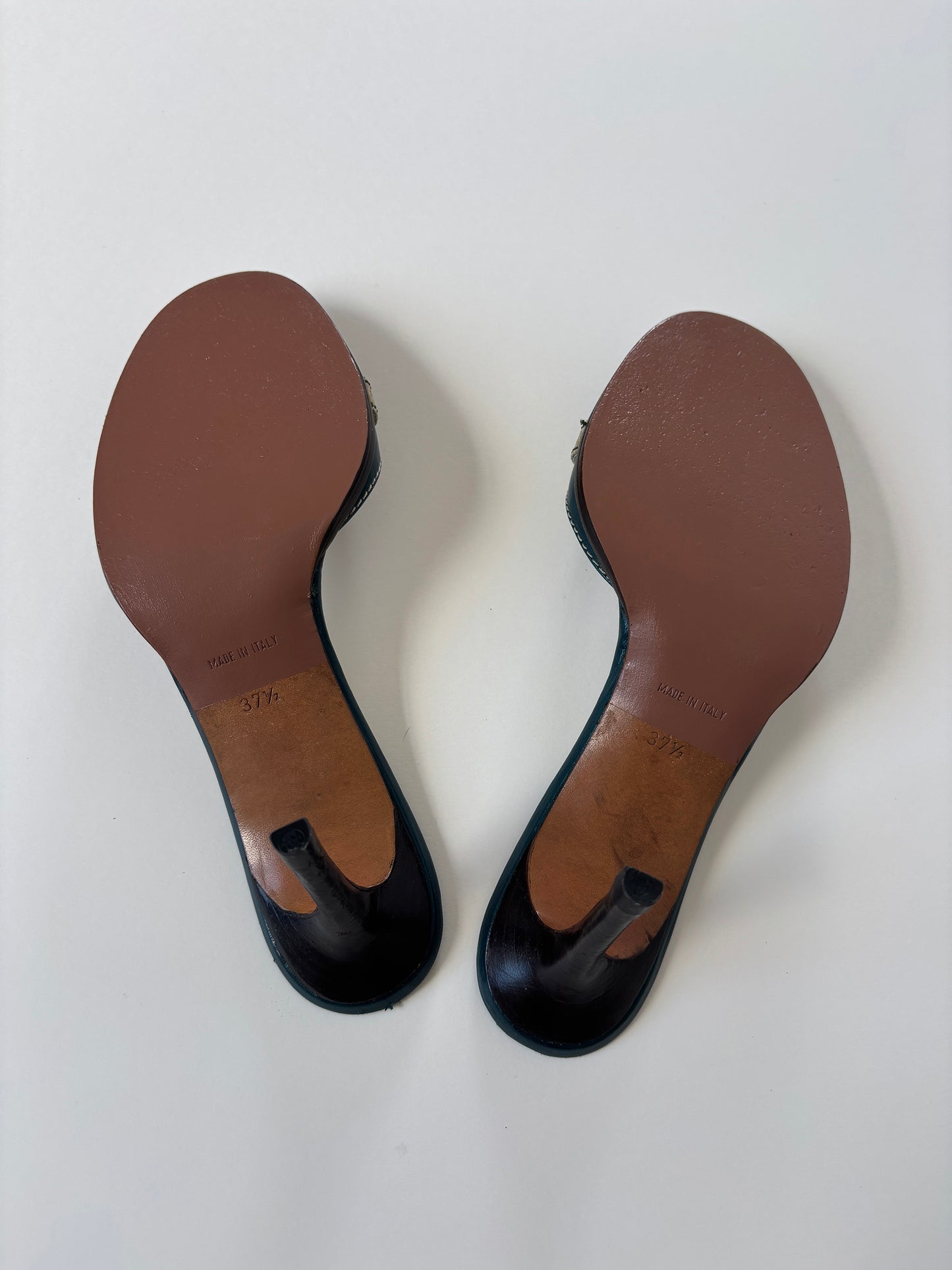 Christian Dior 2000s by John Galliano CD python mules (EU 37,5 / US 7)