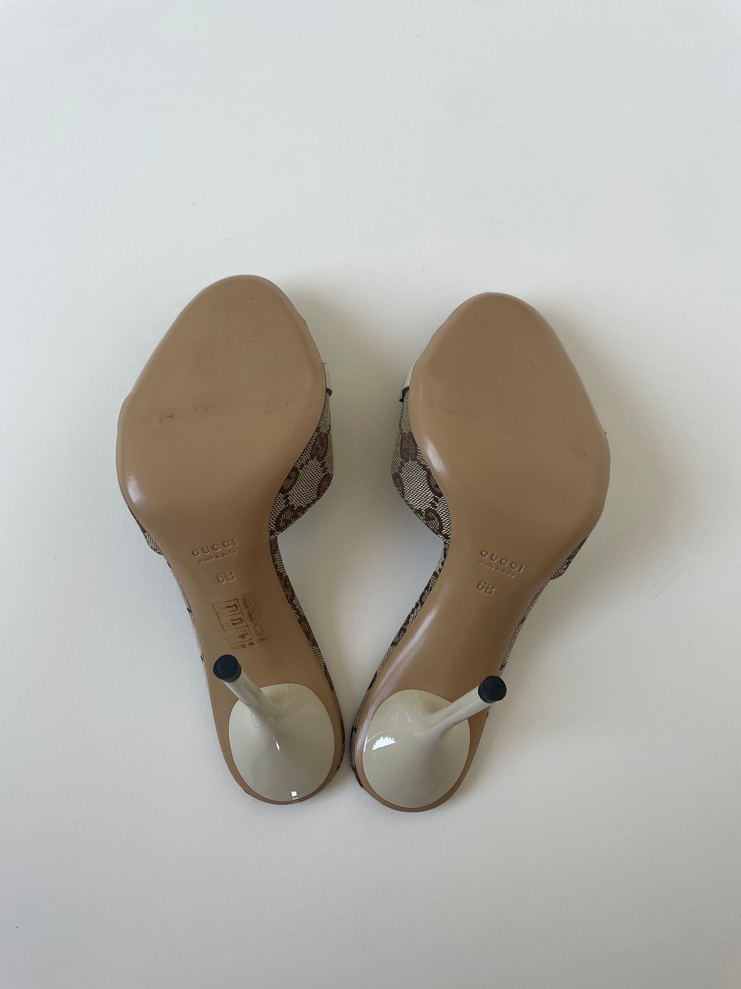 Gucci by Tom Ford 2000s iconic horsebit monogram sandals UNWORN (EU 36,5 / US 6)