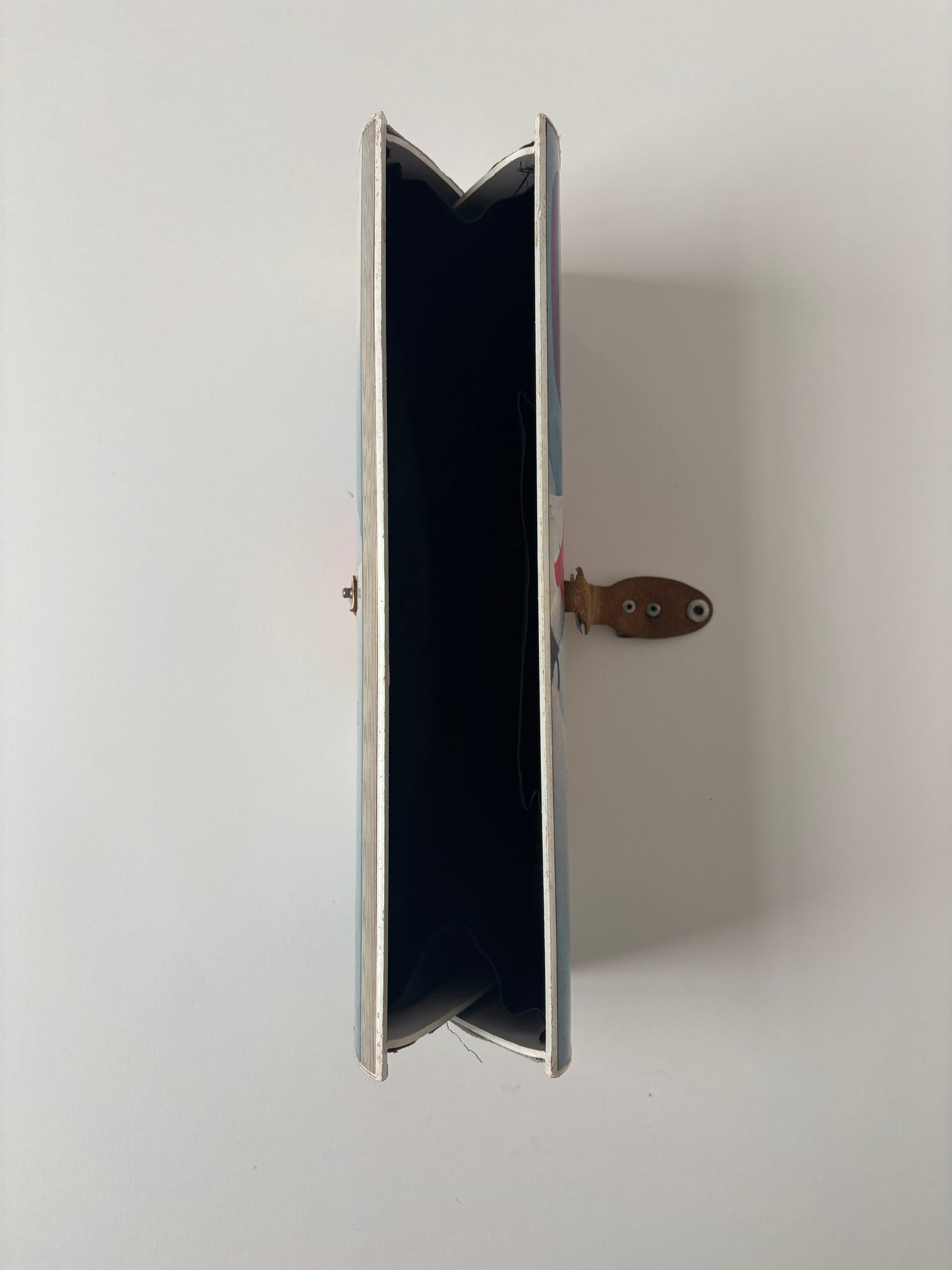 Vintage 70s magazine clutch "CHARMUP"