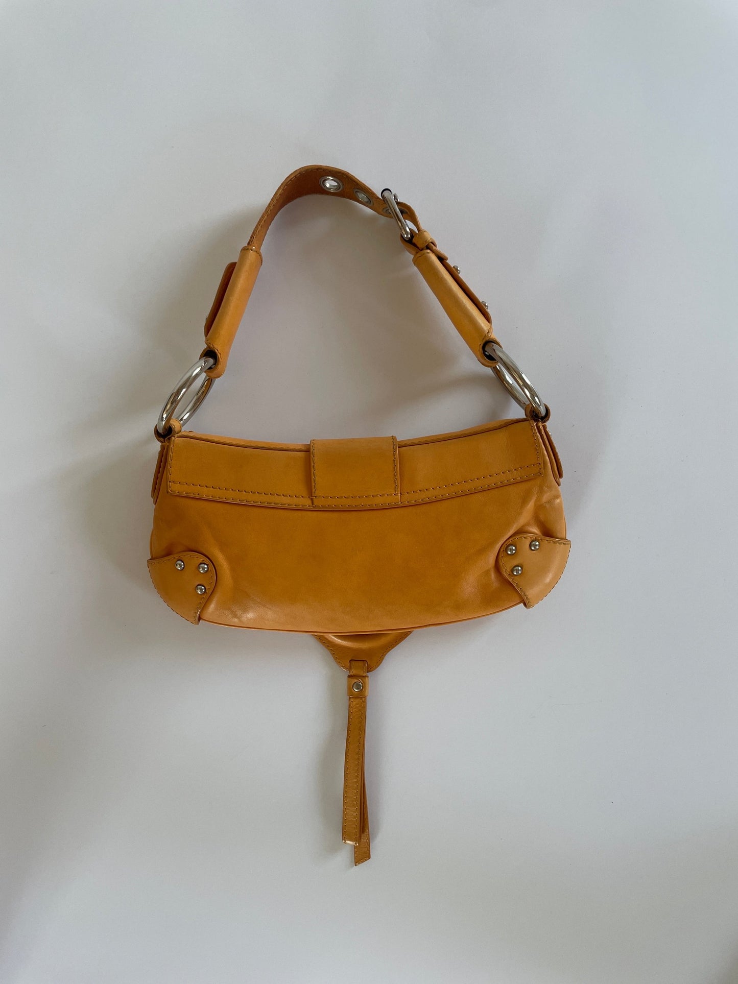 Vintage Dolce & Gabbana D-Ring baguette bag