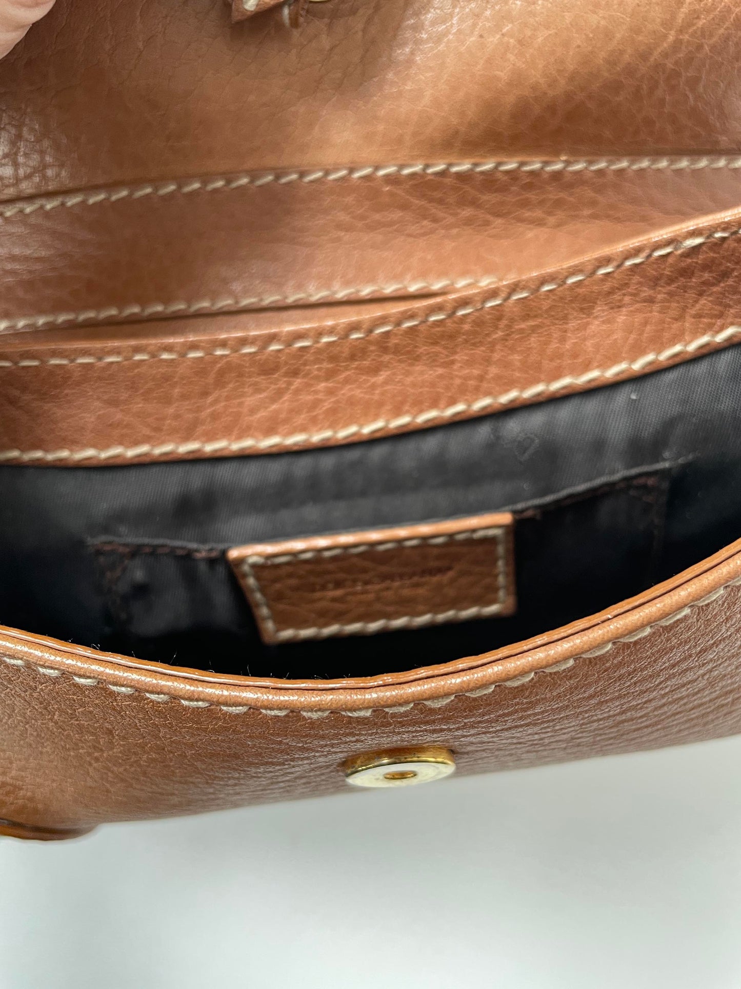 Vintage Dolce & Gabbana rare mini D-Ring baguette bag