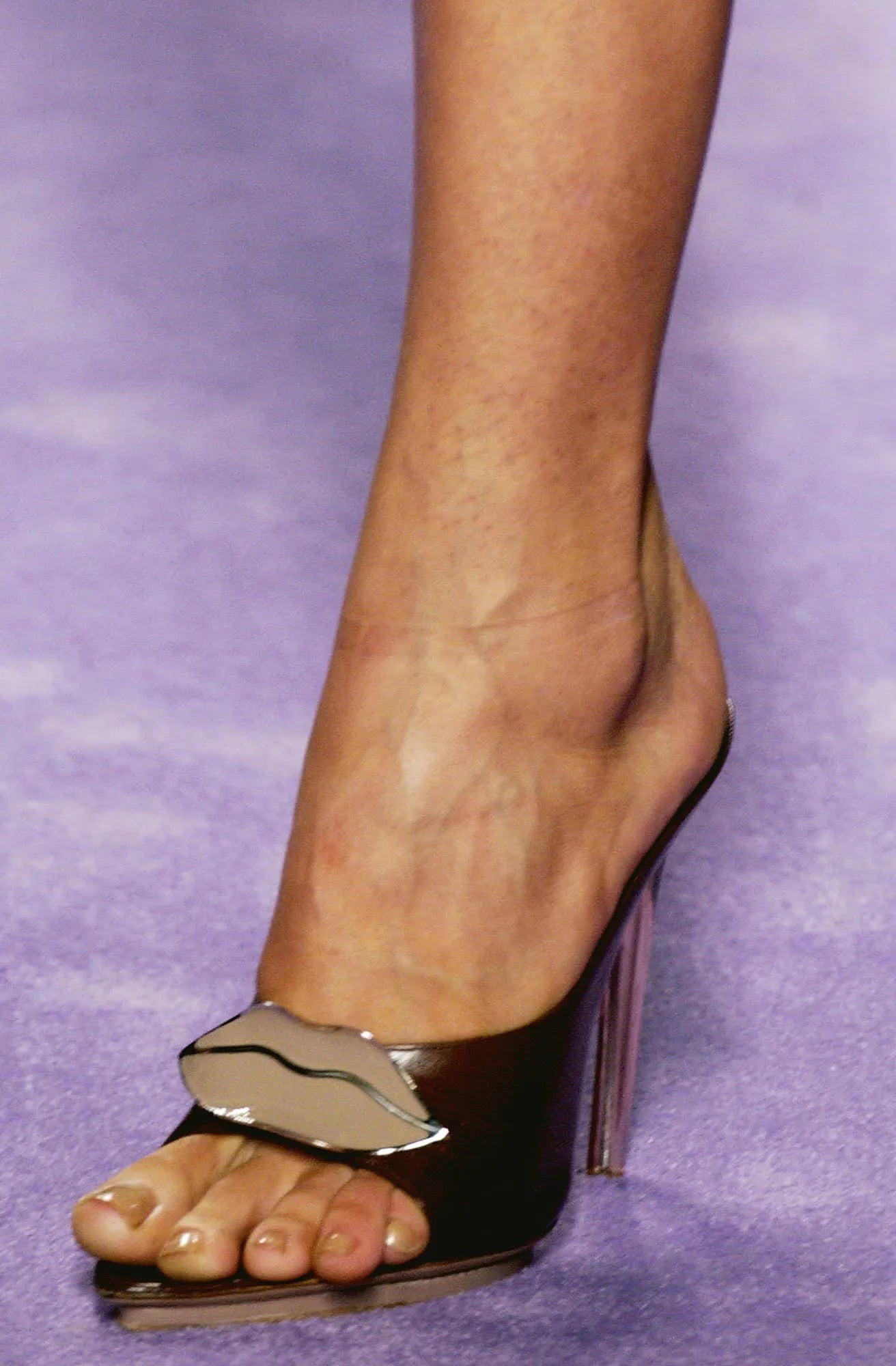 YSL by Tom Ford S/S 2003 iconic nude Dali lips heels (EU 37 / US 6.5)