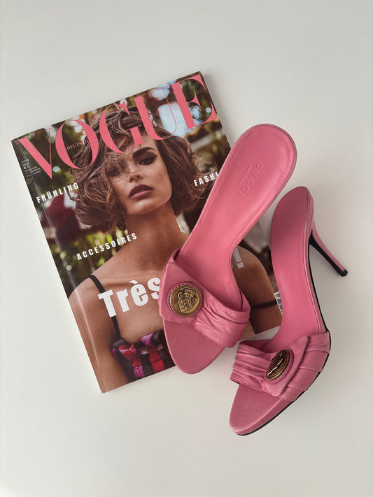 Gucci by Tom Ford 2000s pink heels UNWORN (EU 37,5 / US 7)
