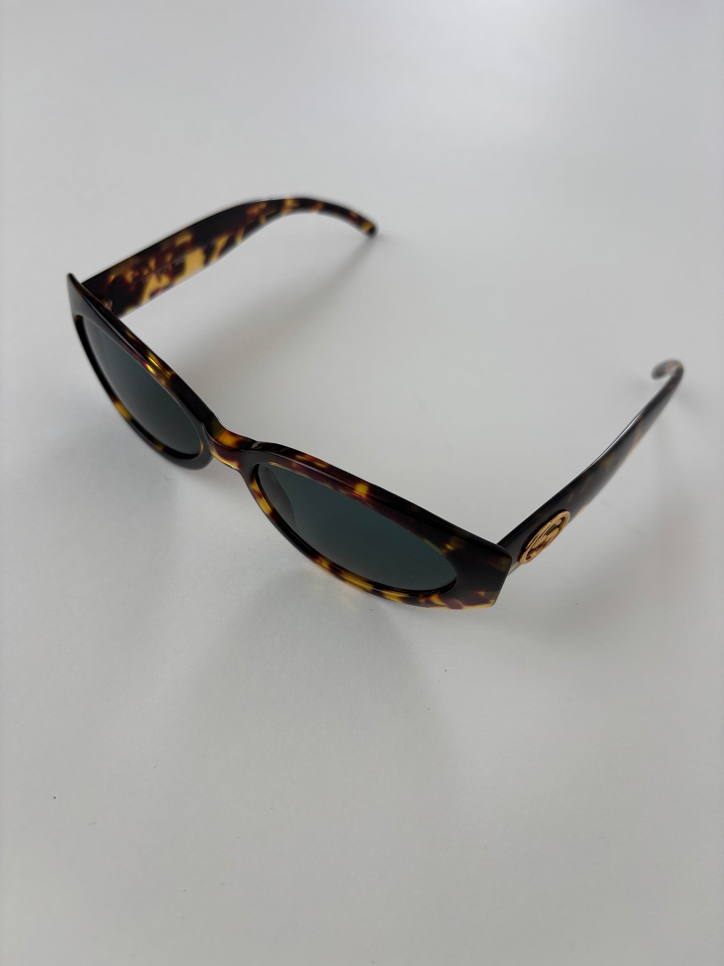 Gucci by Tom Ford 1990s tortoise interlocking sunglasses