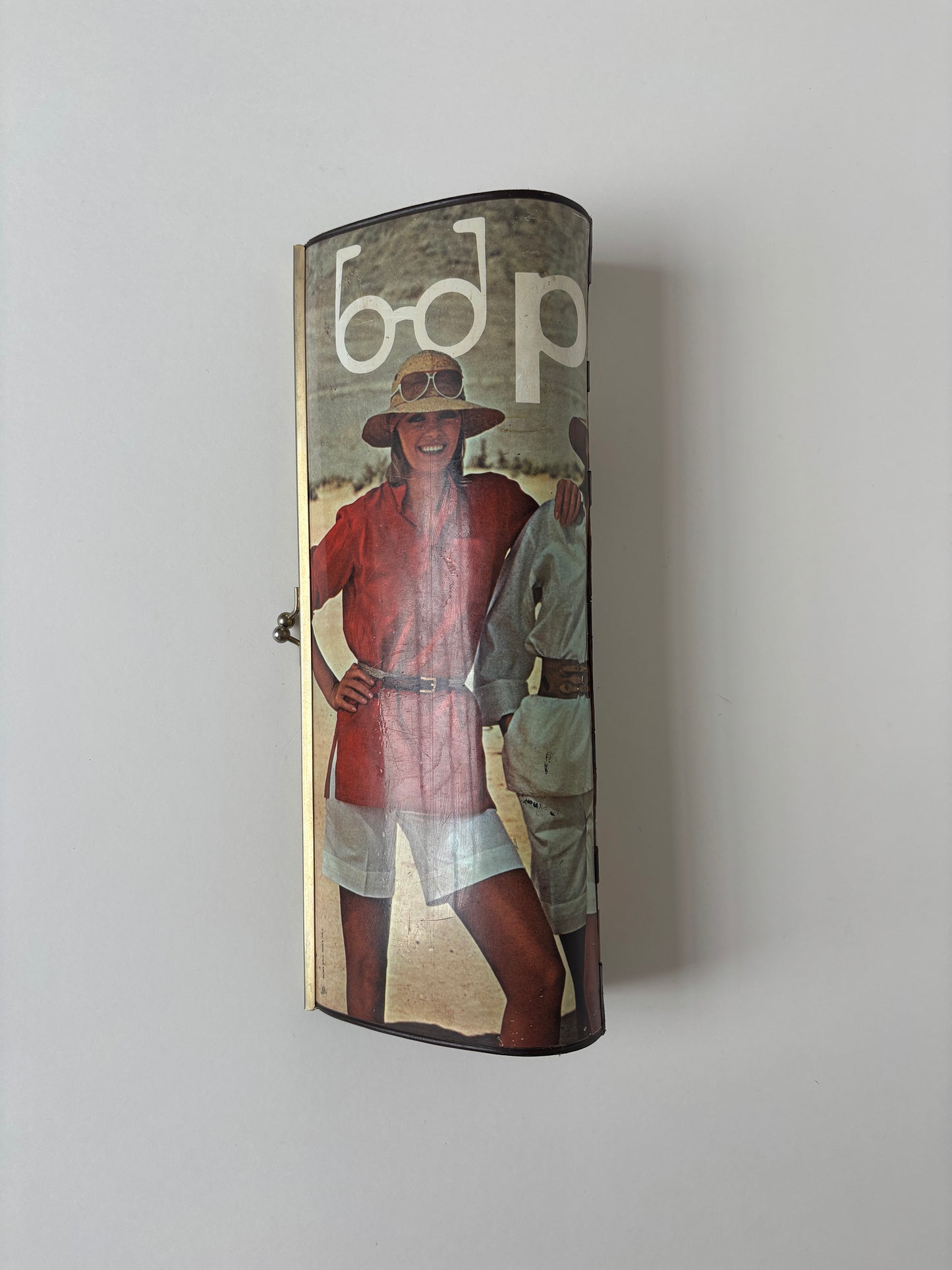Vintage 70s magazine clutch "POIAVE"