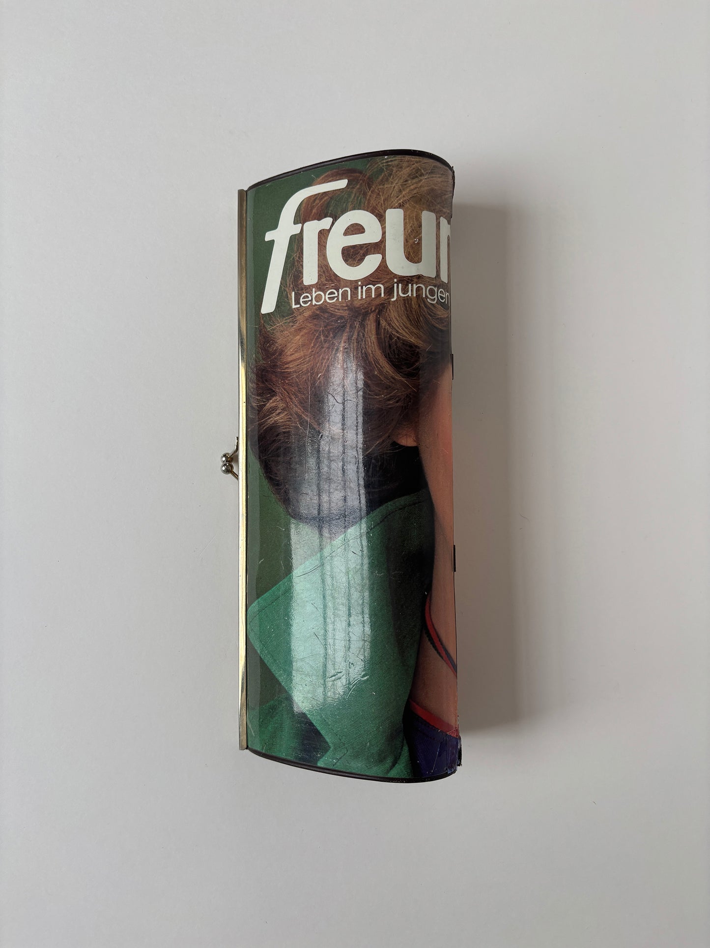 Vintage 70s magazine clutch "FREUNDIN"