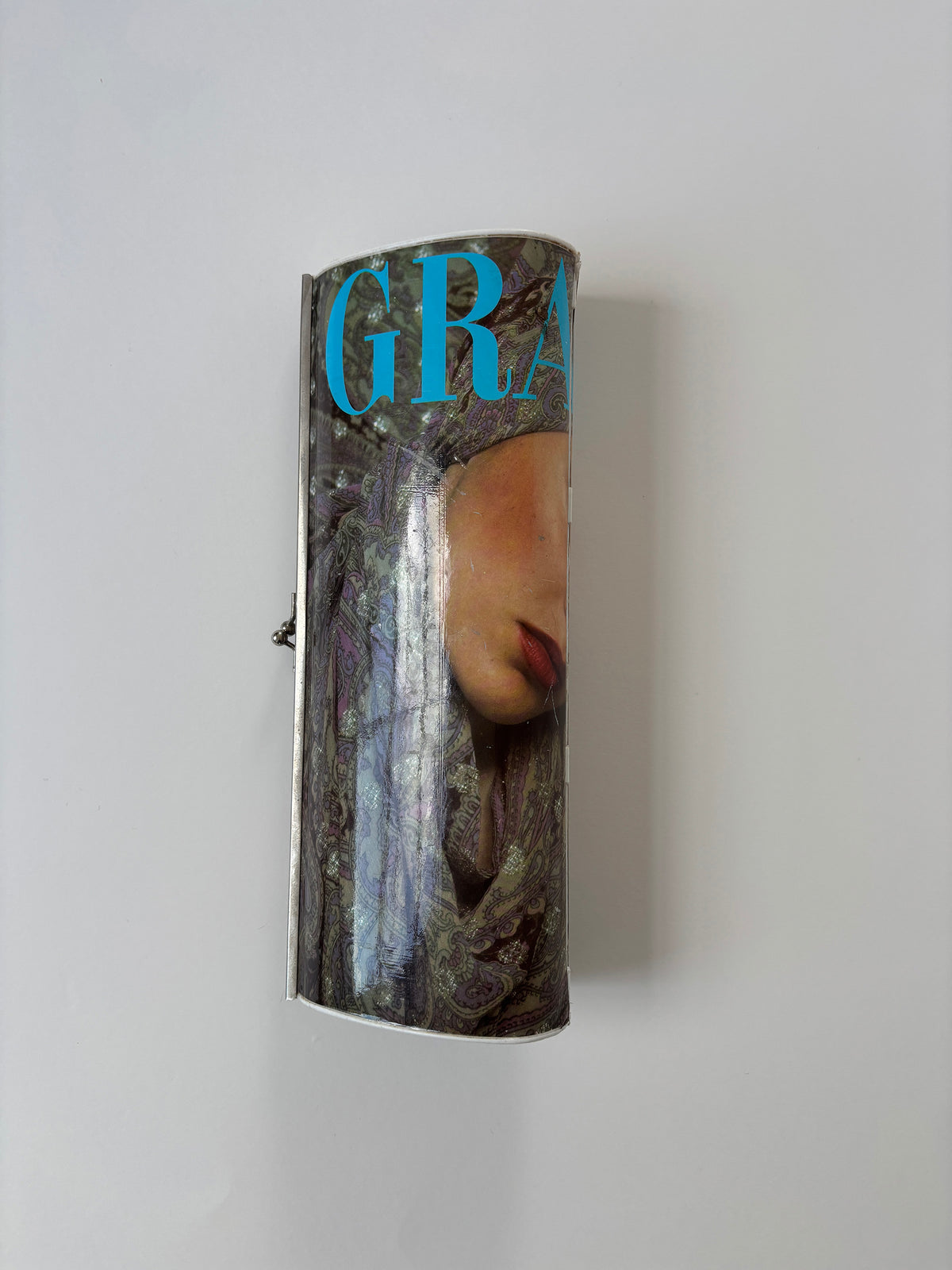 Vintage 70s magazine clutch "GRAZIA"