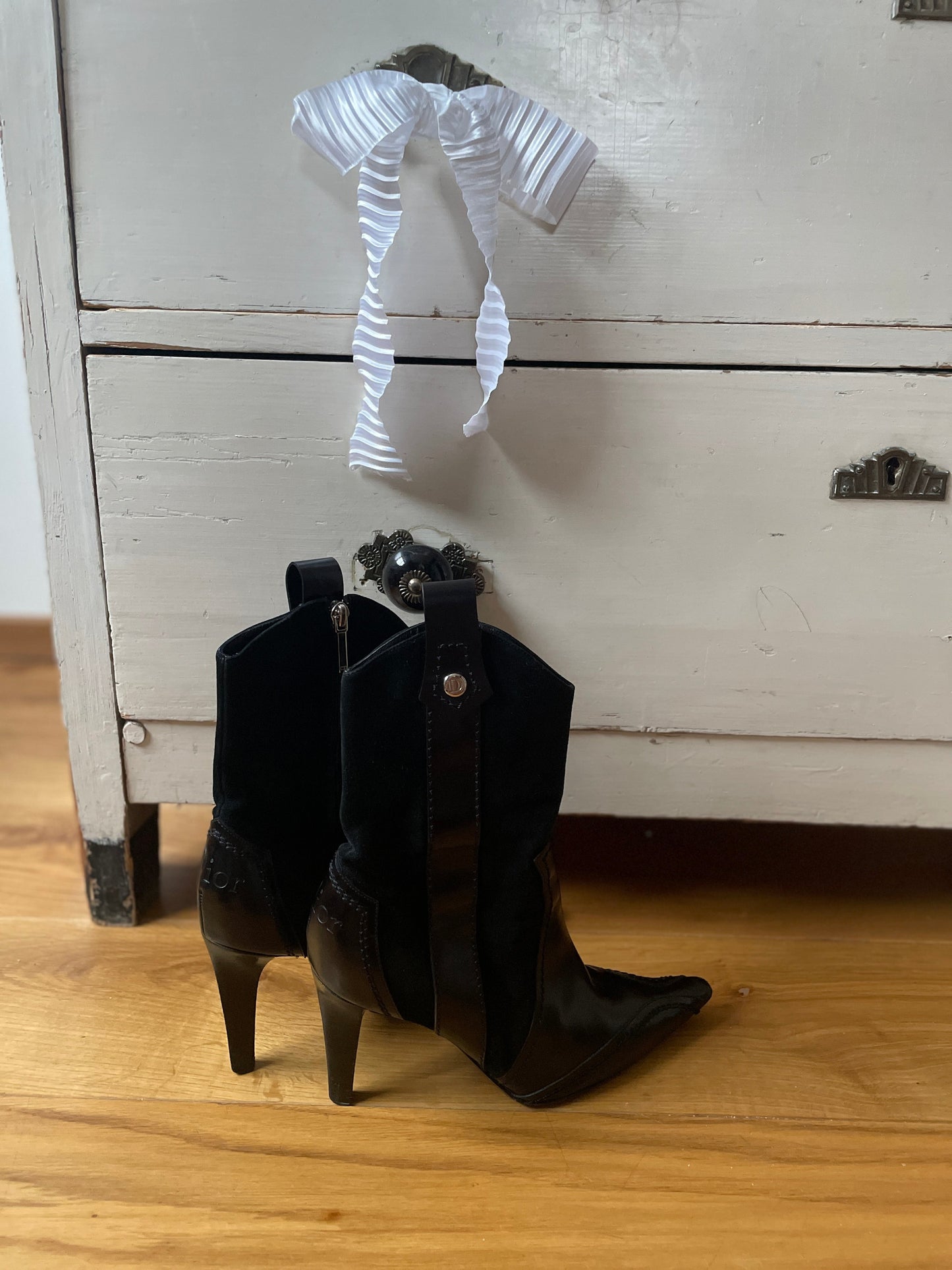 Christian Dior 2000s western logo boots (EU 36,5 / US 6)