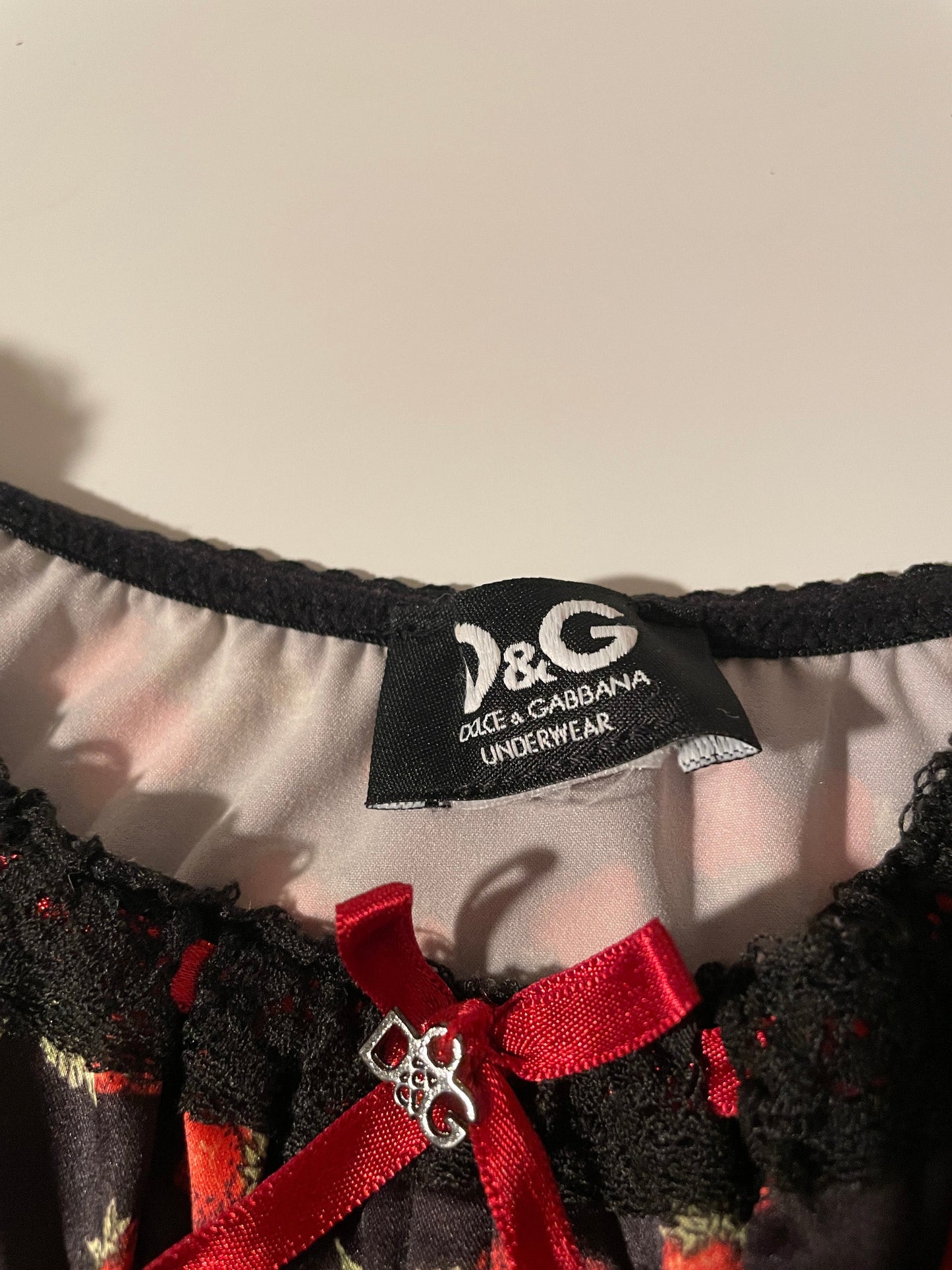 Dolce & Gabbana strawberry cami silk top