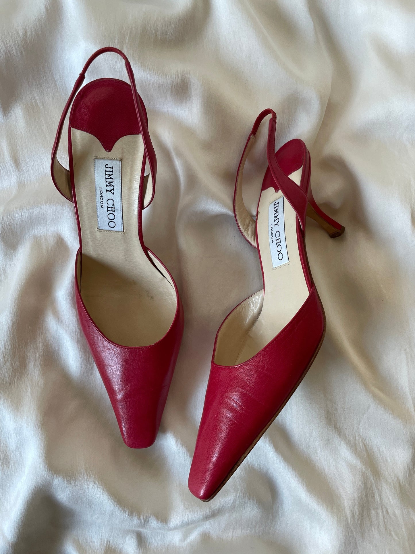 Jimmy Choo sling back pumps