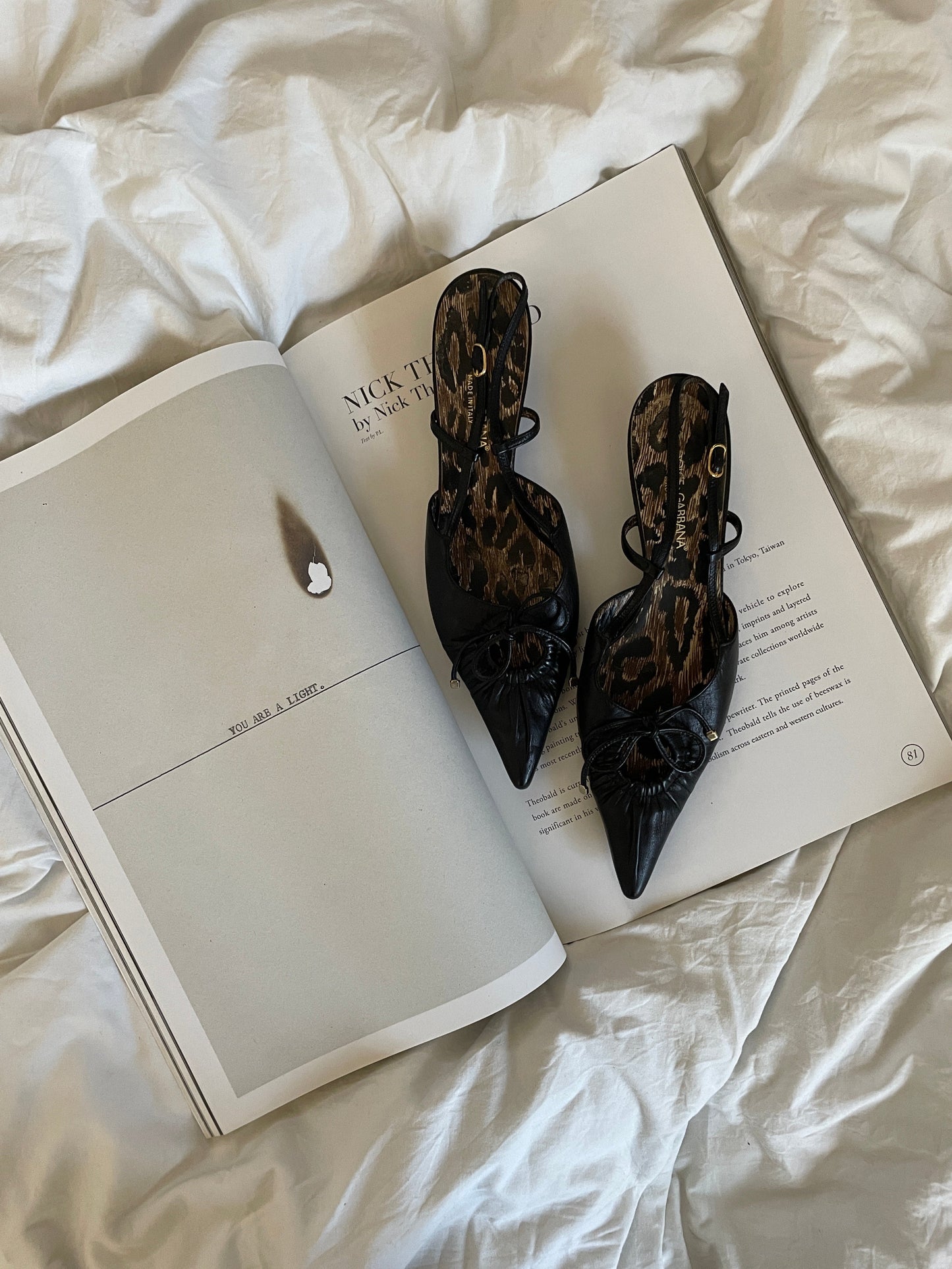 Vintage Dolce & Gabbana Bow pumps