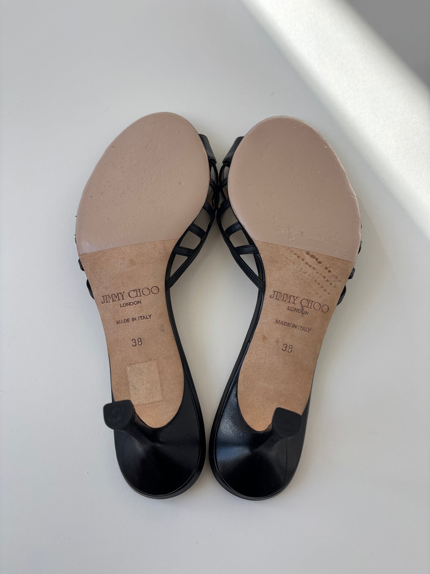 Jimmy Choo 2000s black kitten heels (EU 38/ US 7.5)