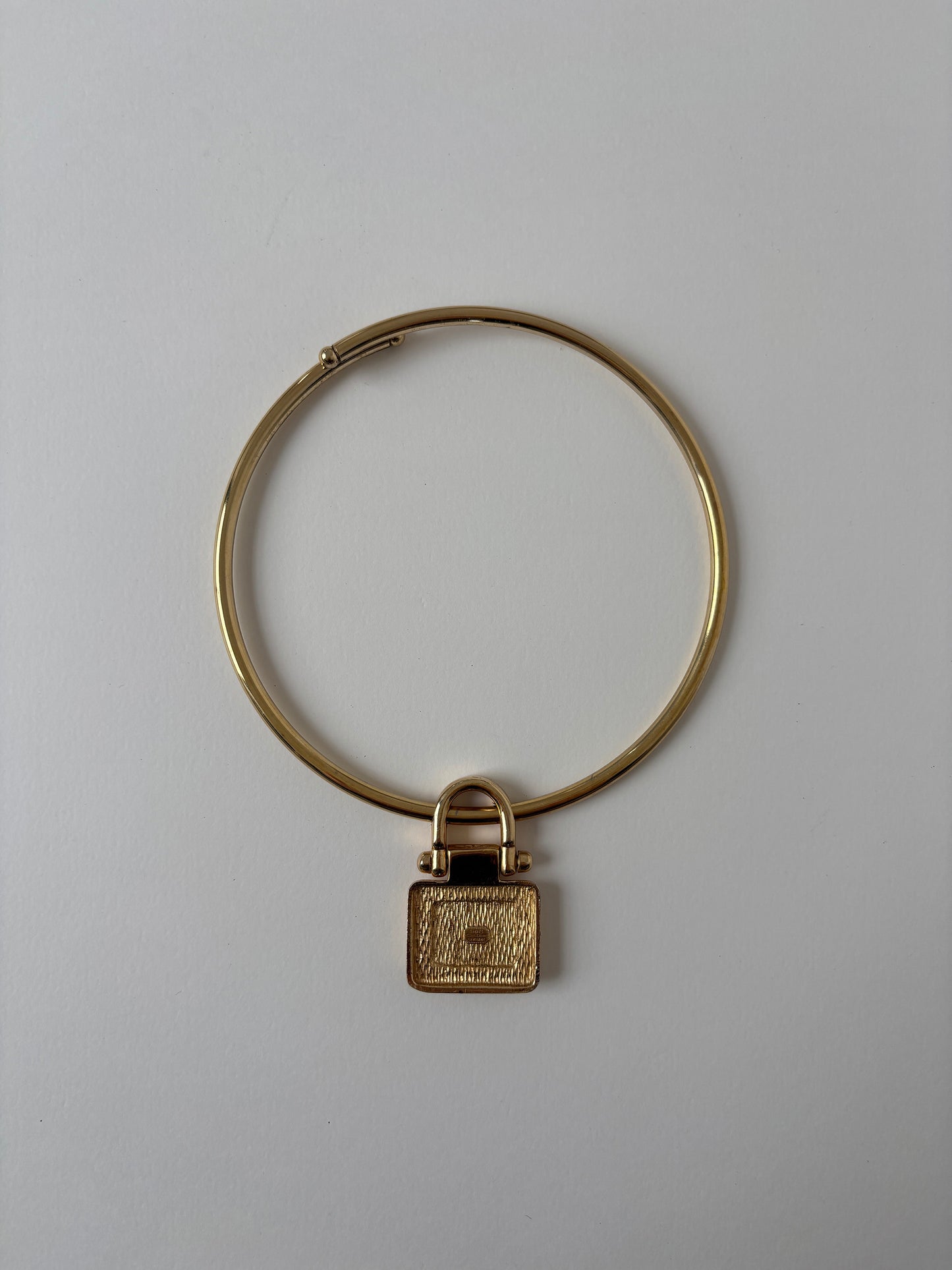 Christian Dior 1980s vintage gold plated rhinestone choker