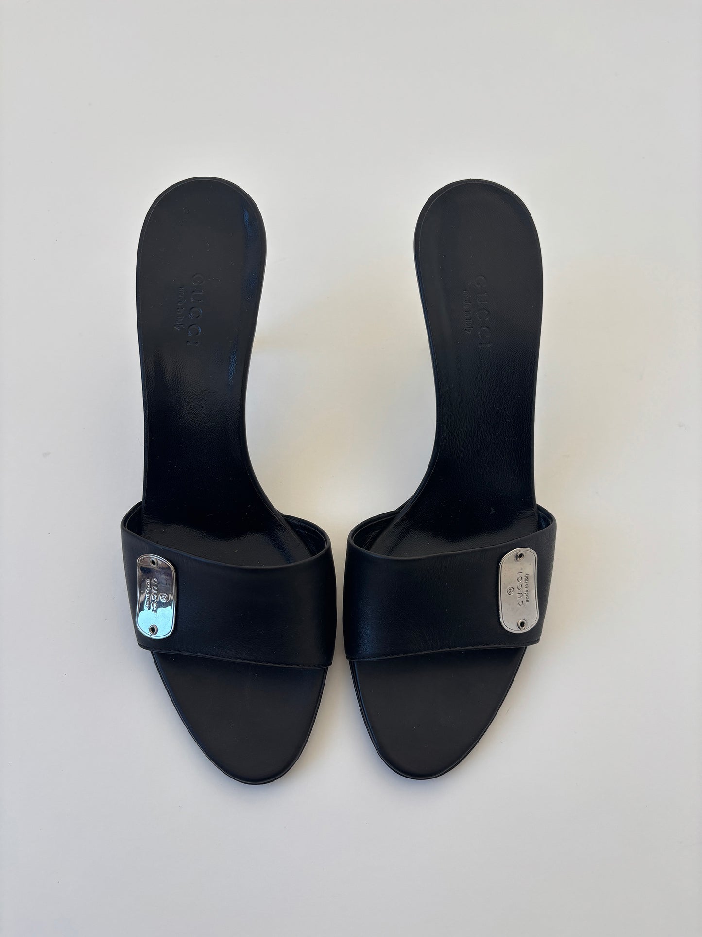 Gucci Cruise by Tom Ford 2001 black sandal heels (EU 38 / US 7.5)