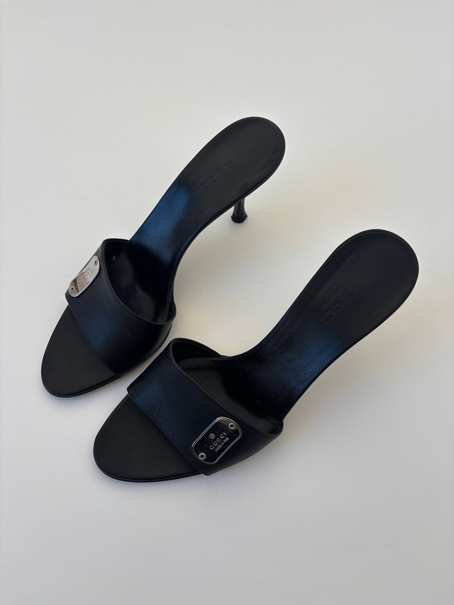 Gucci Cruise by Tom Ford 2001 black sandal heels (EU 38 / US 7.5)