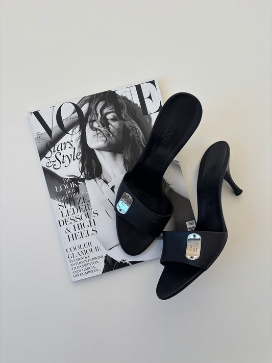 Gucci Cruise by Tom Ford 2001 black sandal heels (EU 38 / US 7.5)
