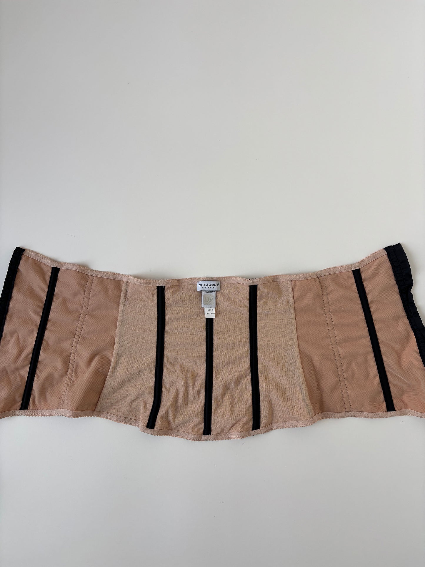 Dolce & Gabbana 2000s lace waist corset XS-S