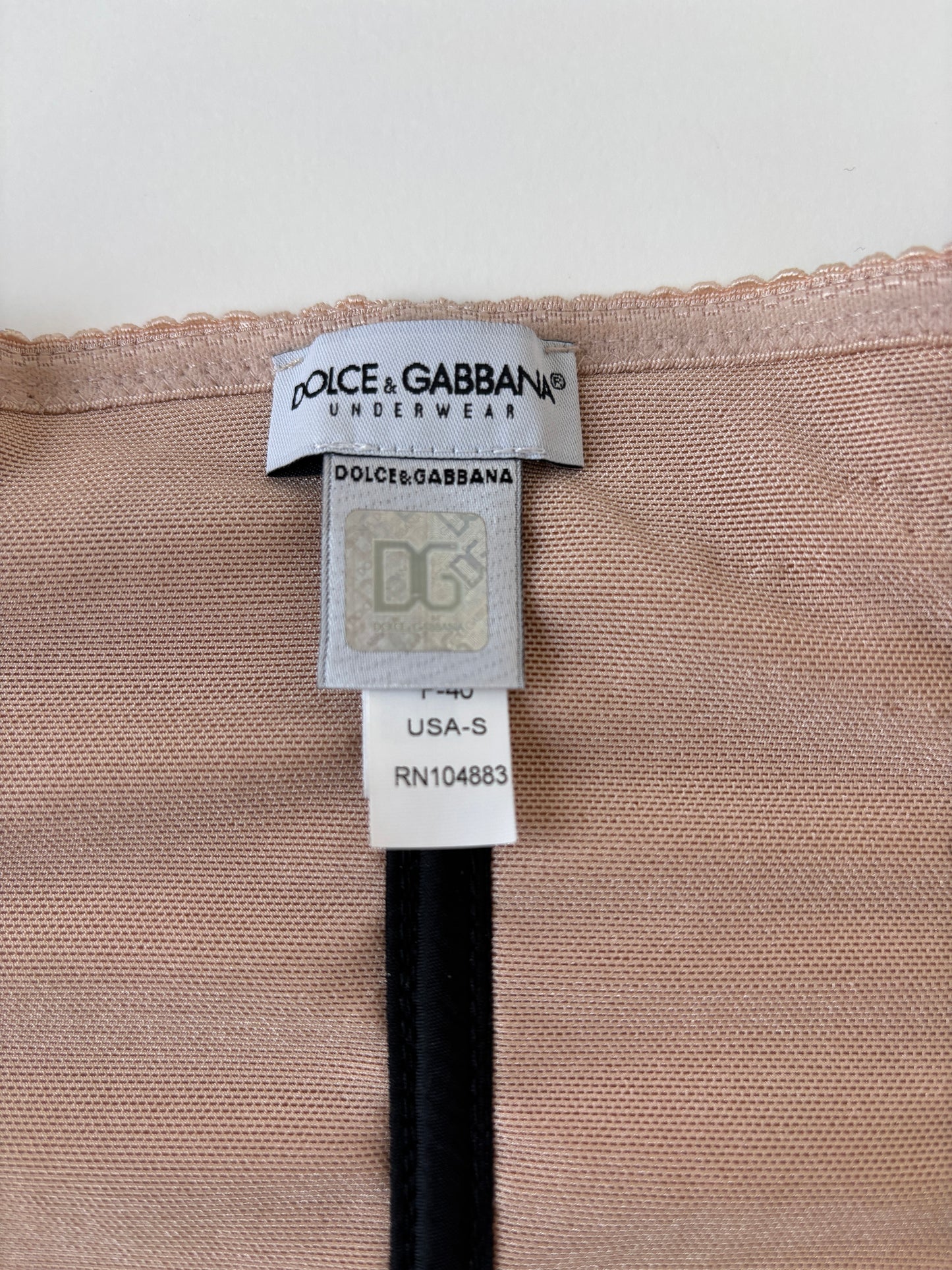 Dolce & Gabbana 2000s lace waist corset XS-S