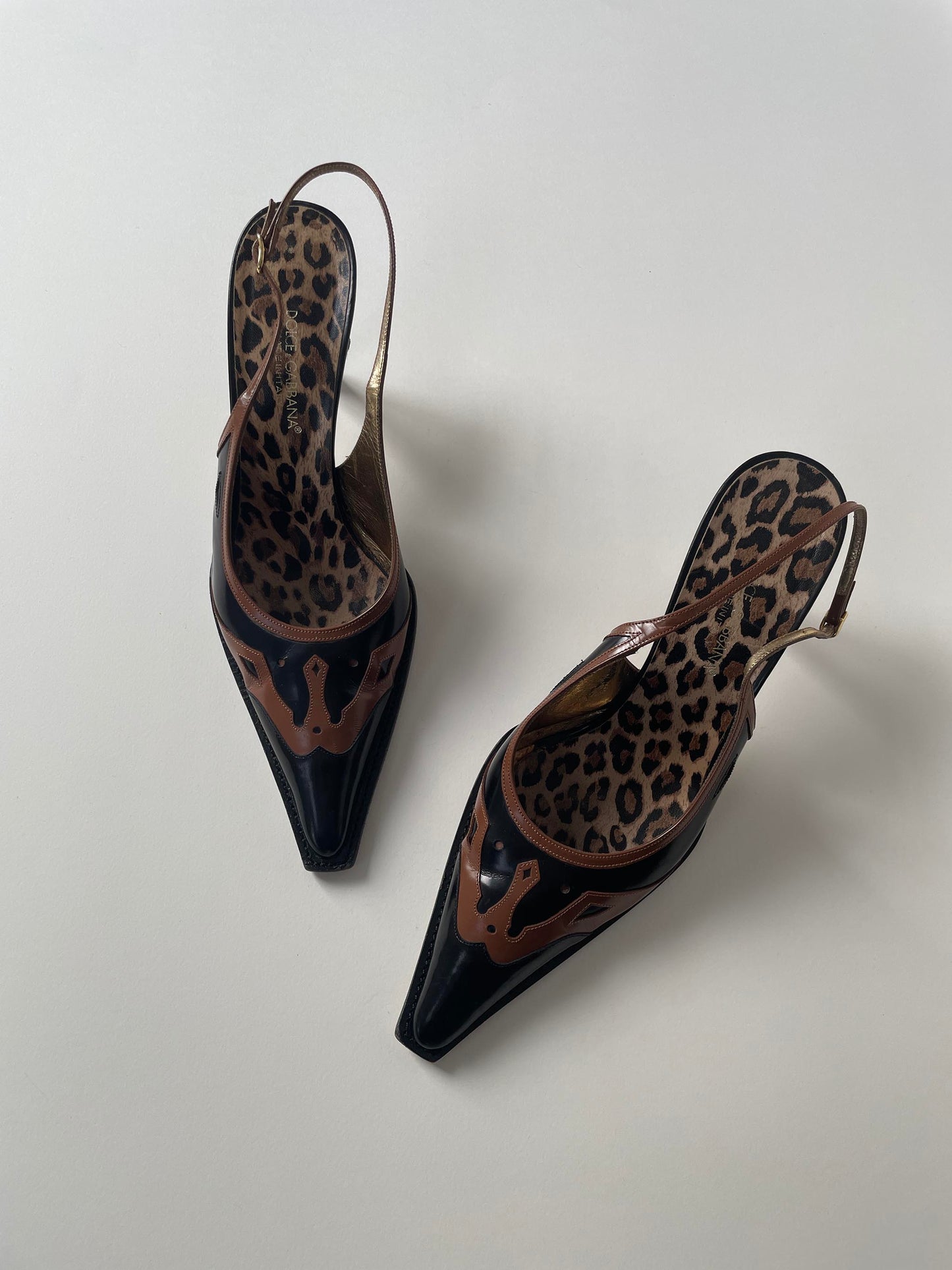 Dolce & Gabbana western sling pumps (EU 40 / US 9)