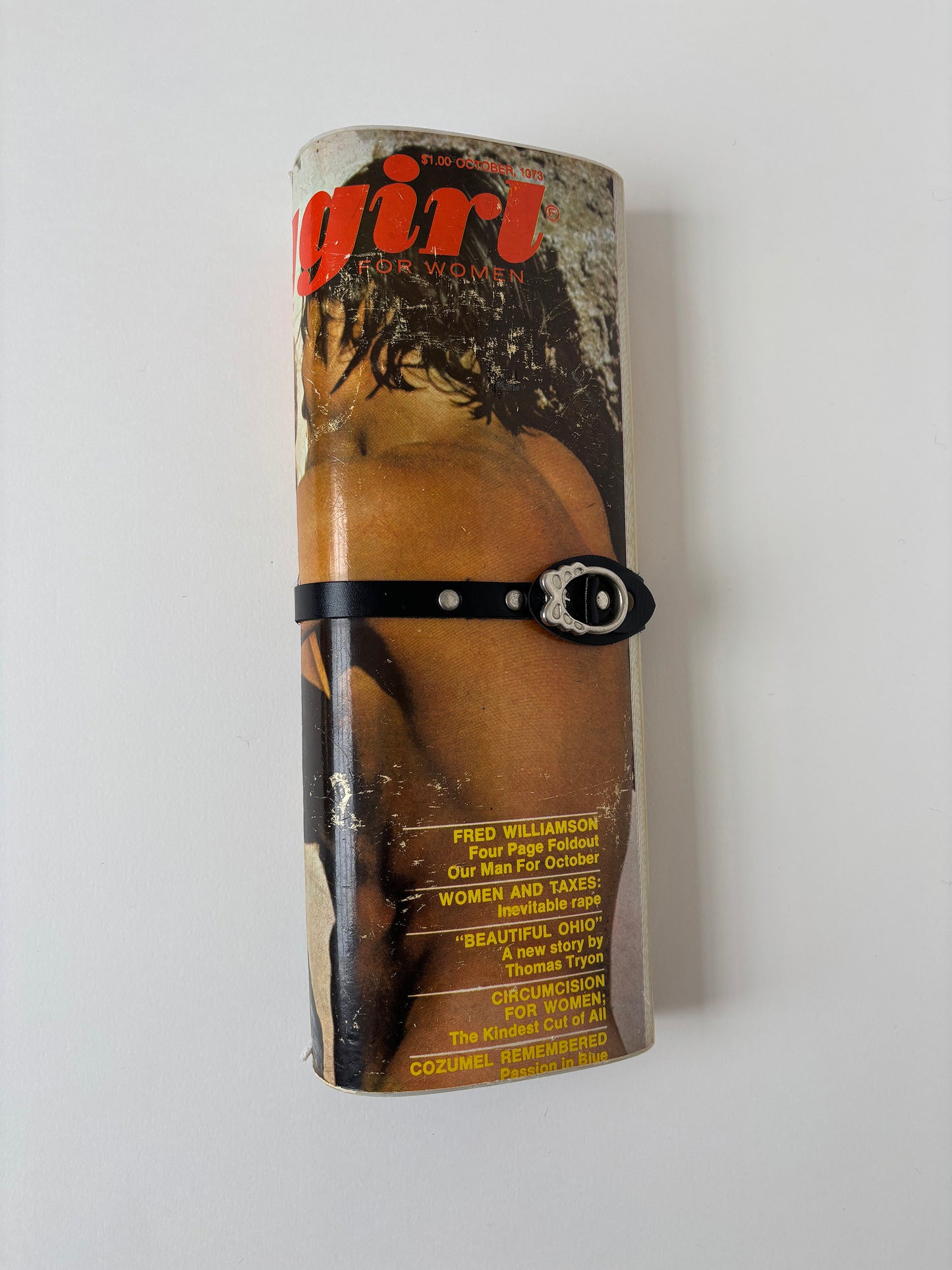 Vintage 70s magazine clutch "PLAYGIRL"