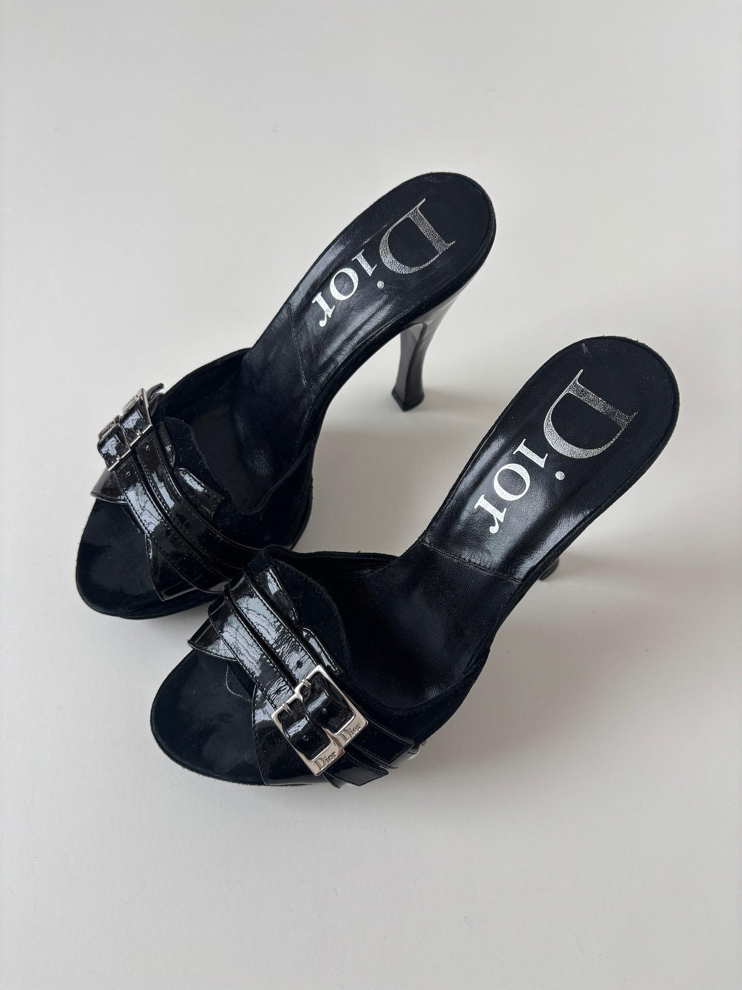 Christian Dior by John Galliano 2000s black platform heels (EU 35 / US 4.5 )