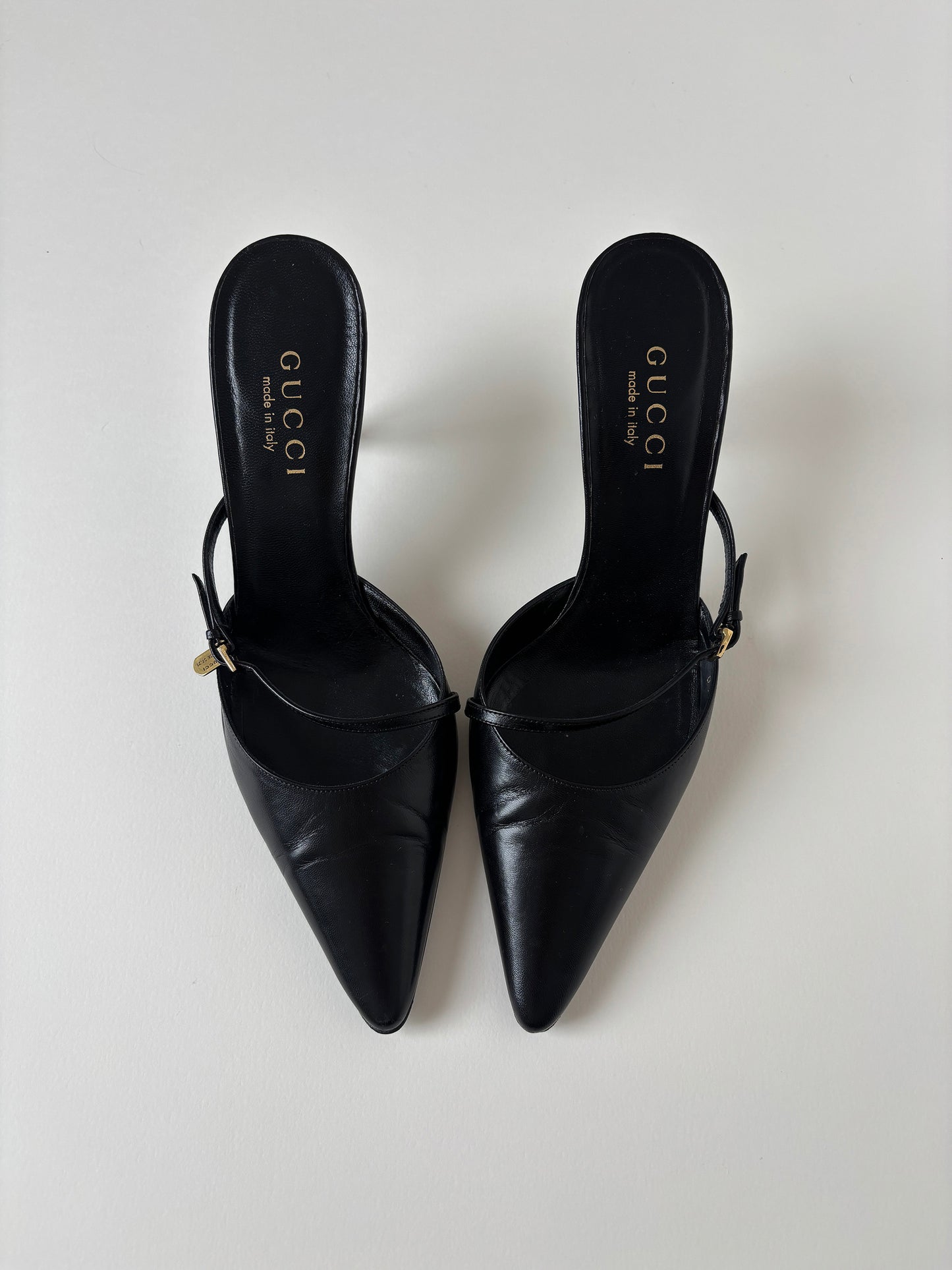 Gucci Cruise 2001 by Tom Ford black mules (EU 36,5 / US 6)