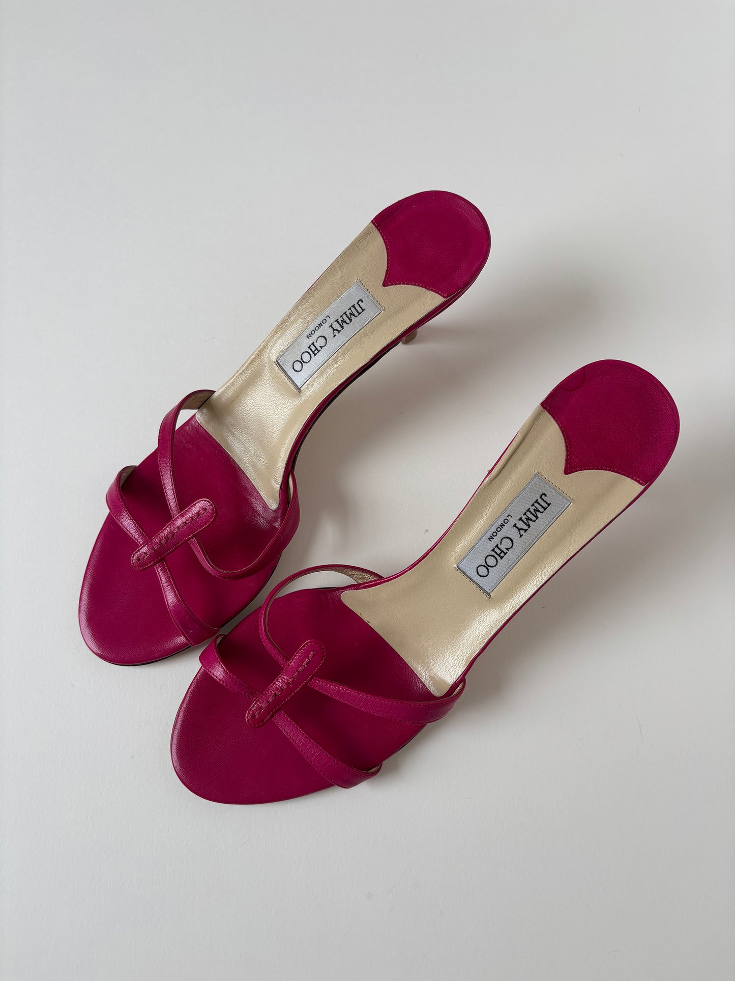 Jimmy Choo 2000s pink kitten heels (EU 41,5 / US 11 )