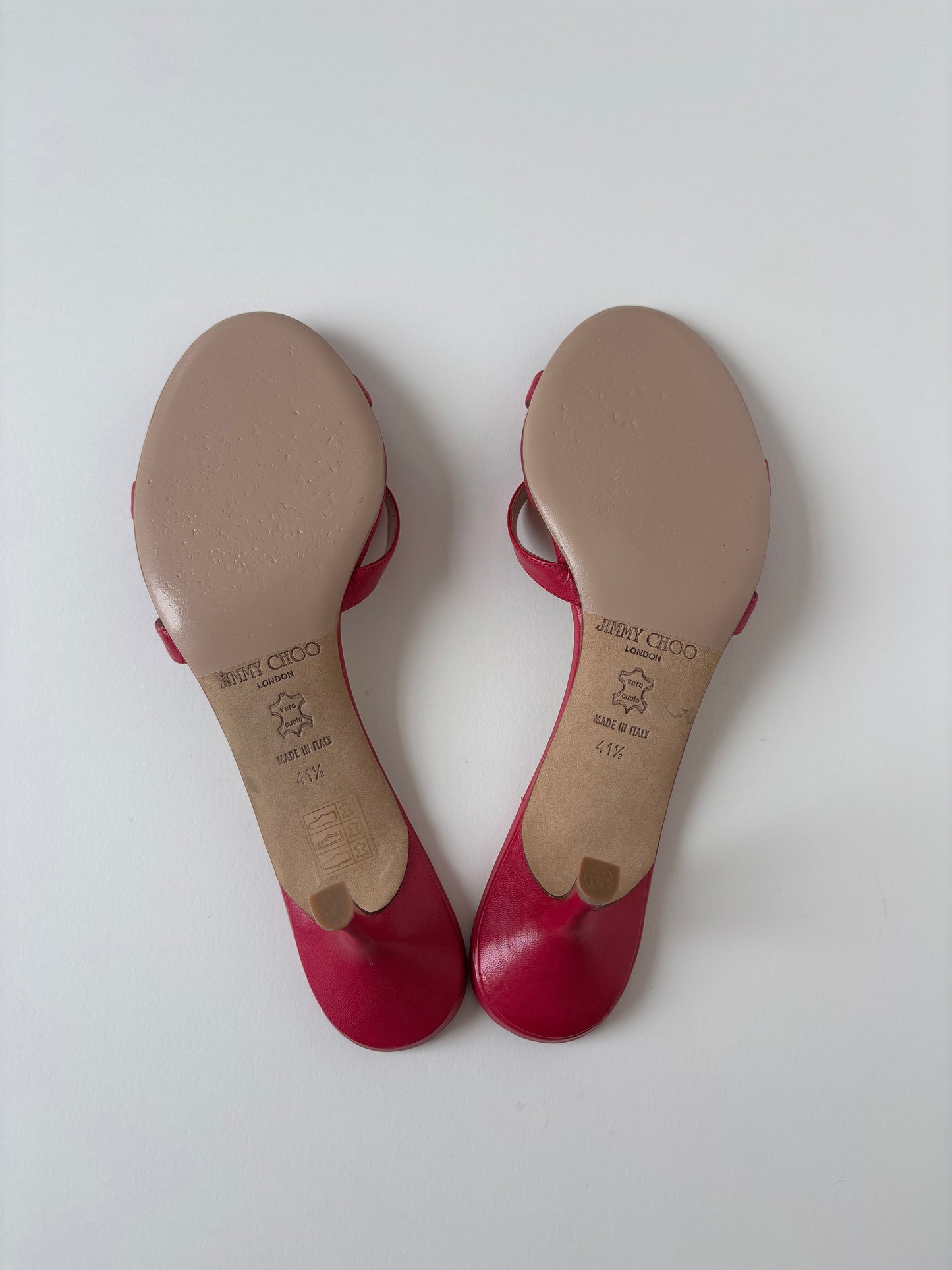 Jimmy Choo 2000s pink kitten heels (EU 41,5 / US 11 )
