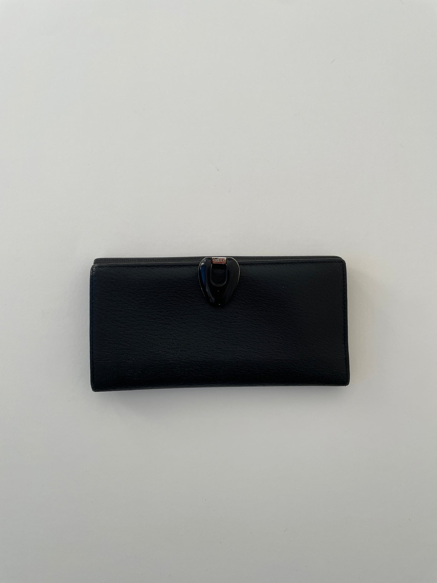 Vintage Gucci by Tom Ford black long wallet