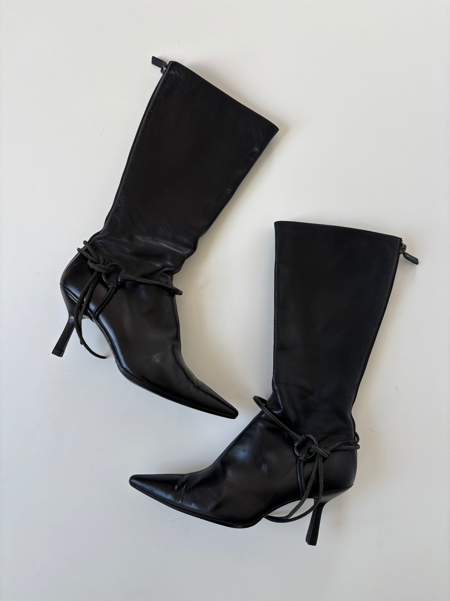 Gucci by Tom Ford 1990s black horsebit boots (EU 37 / US 6.5)