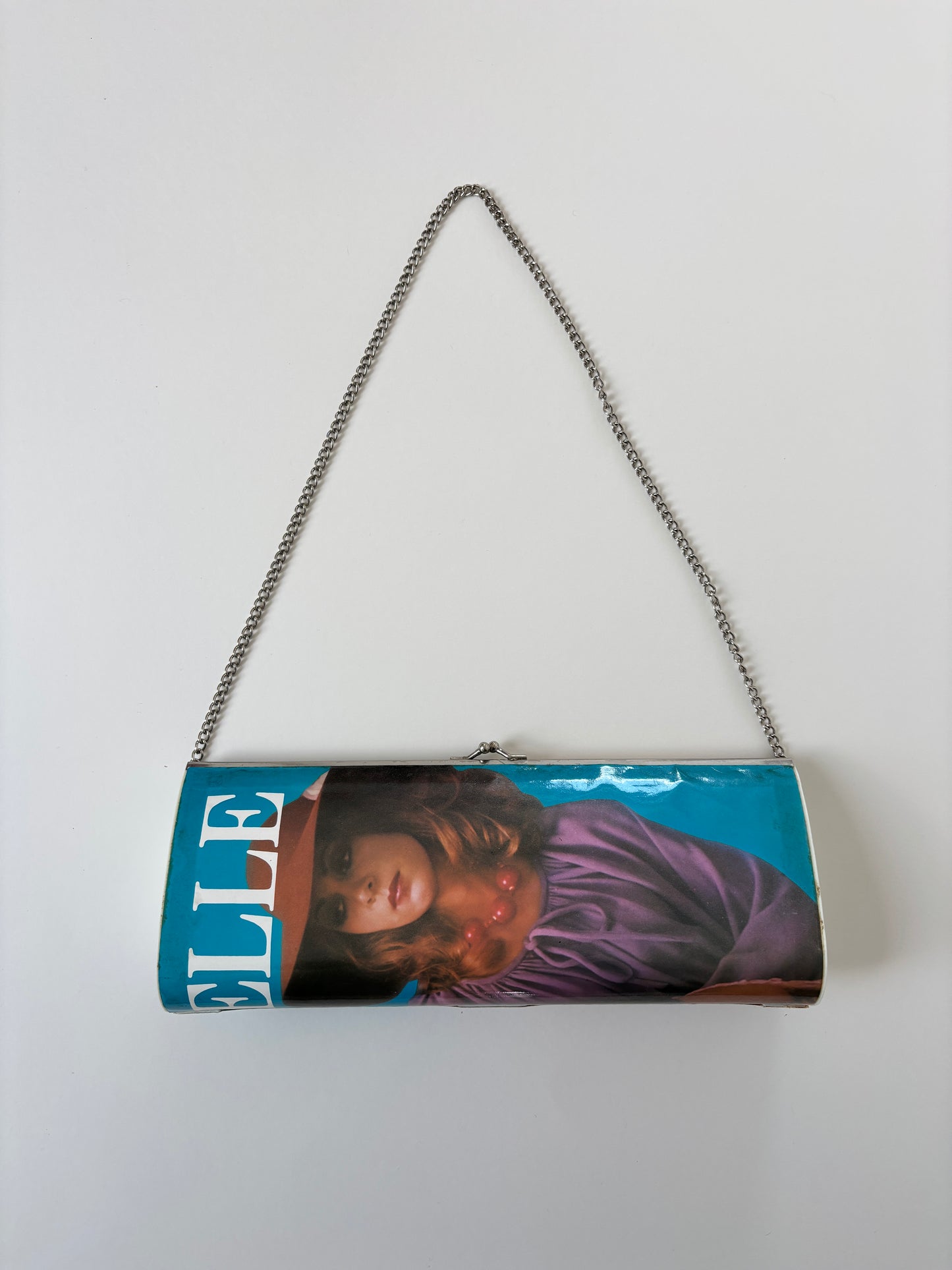 Vintage 70s magazine clutch "NOUVELLE"