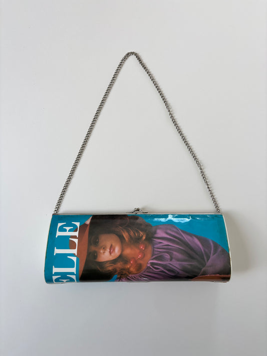Vintage 70s magazine clutch "NOUVELLE"