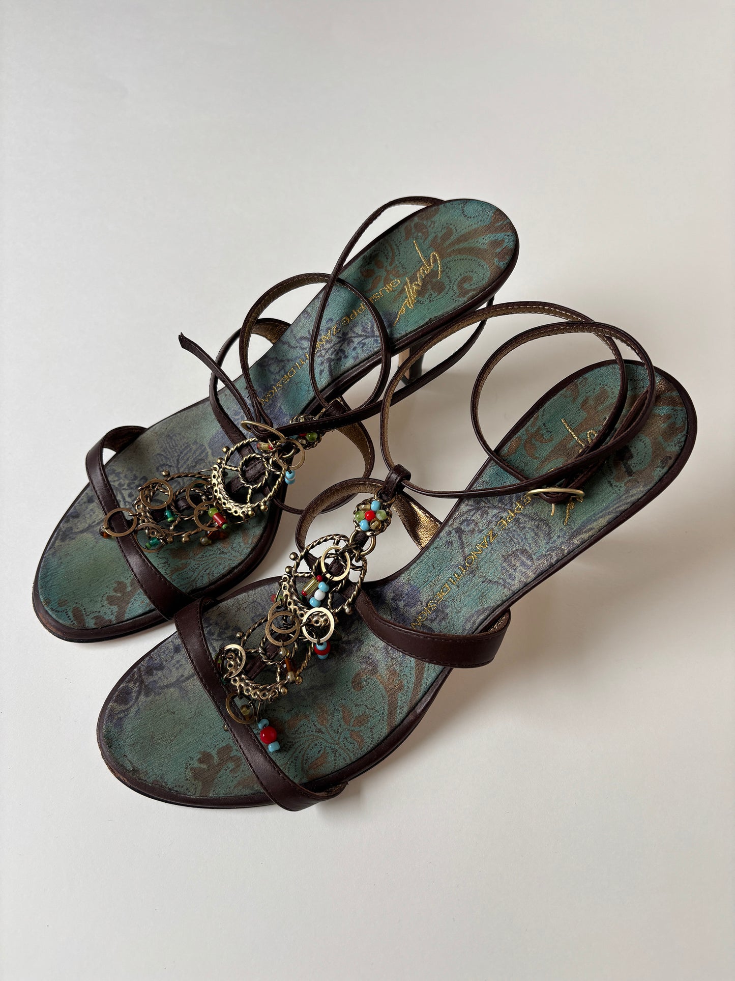 Giuseppe Zanotti 2000s mythical boho sandal heels (EU 39/ US 8.5)