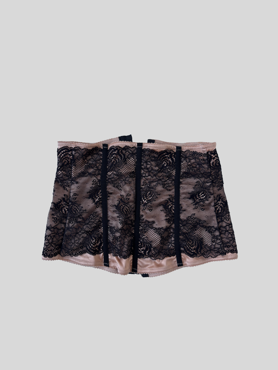 Dolce & Gabbana 2000s lace waist corset XS-S